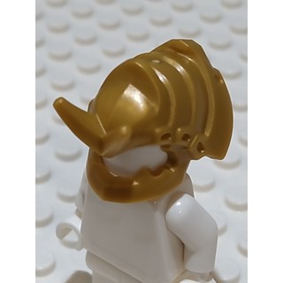 【樂高大叔】LEGO#樂高#頭盔#武士#忍者#珍珠金色# 3217