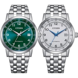 CITIZEN 星辰 日期顯示自動機械錶 綠面/白麵 40mm (NJ0210-56M/NJ0210-56A)