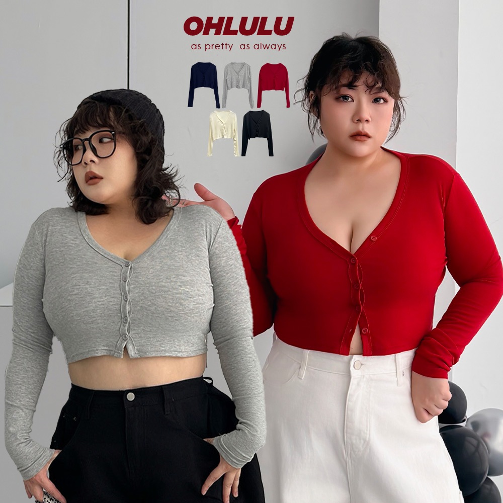Ohlulu/中大尺碼/熱銷款 舒適Q彈無負擔薄長袖小外套 5色【A03250031】遮陽外套250402