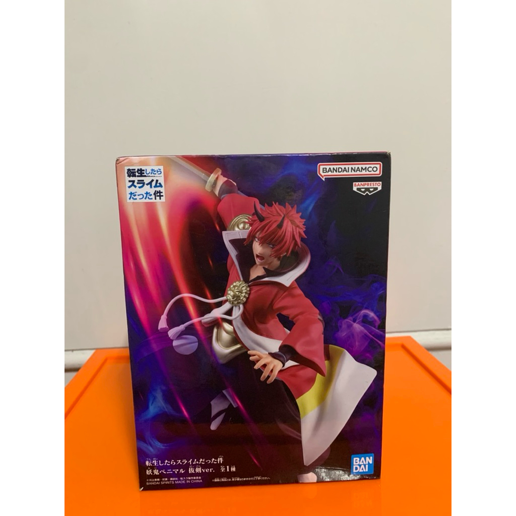 關於我轉生變成史萊姆這檔事 妖鬼紅丸 紅丸 拔刀 全新 正版 景品 BANPRESTO 公仔 模型