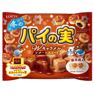 LOTTE樂天 千層派分享包-雙重牛奶糖風味 120.4g【Donki日本唐吉訶德】