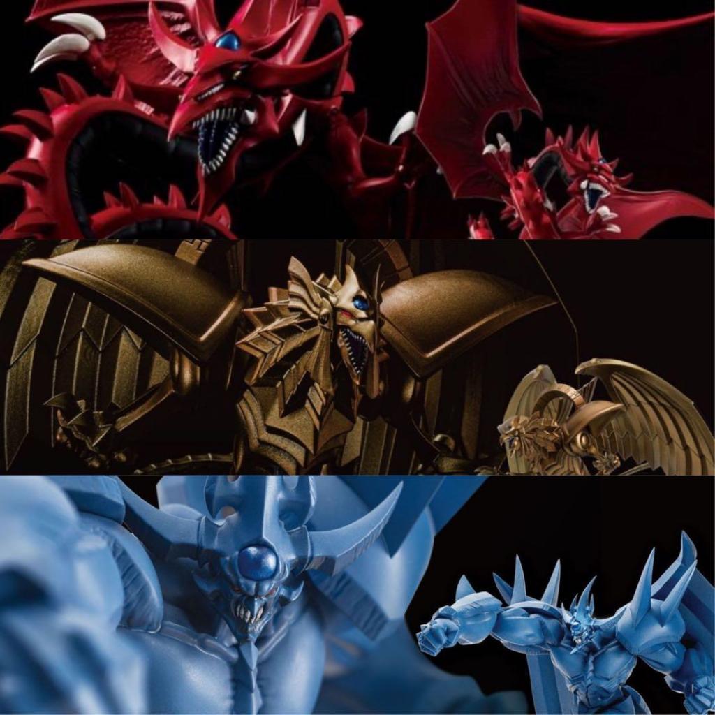 🦈大鯊日舖 日版全新現貨 遊戲王 Monsters LEGION 天空龍 巨神兵 翼神龍 三幻神 公仔 模型 景品