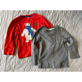 baby gap 兒童上衣 長袖上衣 尺寸100公分，2-3歲