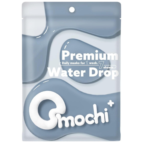 Omochi+ Premium Water Drop Daily Face Mask, 7 Sheets,