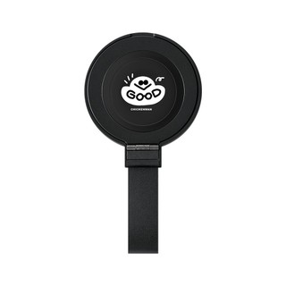 【TOYSELECT】同事波菜GOOD黑元寶15W二合一磁吸支架無線充電器(手機+Watch)