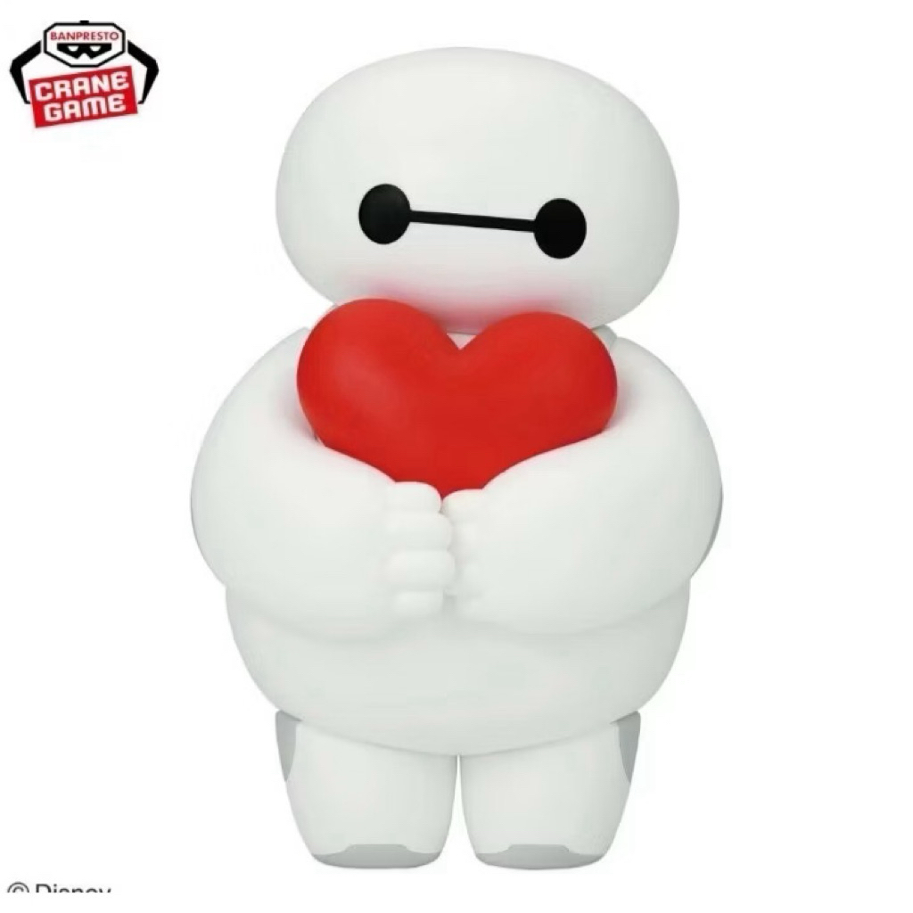 ⭐️PIPI HAPPY⭐️ 迪士尼 大英雄天團 杯麵 愛心 SOFVIMATES 日版 景品 軟膠公仔 模型