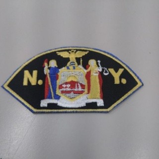 FD刺繡電繡臂章-NEW YORK POLICE-NY PD-軍警消-生存遊戲