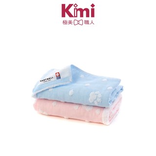 【KINUJO 絹女∣ COCO醬 純棉柔紗毛巾】日本製 今治認證 純棉紗布巾 蓬鬆柔軟 吸水速乾 Kimi極美職人推薦