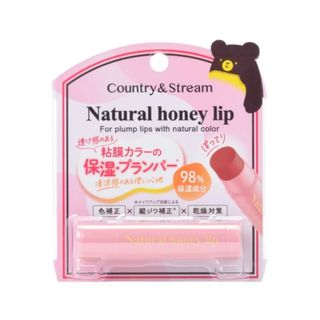 Country&Stream 蜂蜜豐盈潤色護唇膏 S315(CP02自然粉)【三友藥妝Tomod's】
