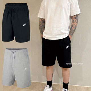 S.G NIKE SPORTSWEAR 薄款 休閒短褲 BV2773-010-063 基本刺繡LOGO 黑/灰 運動褲