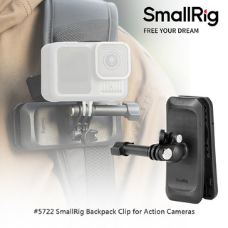 ◎兔大叔◎含稅 SmallRig 5722 運動相機背包夾 磁吸 大力夾 for Gopro Action Nano