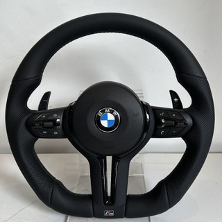 新竹出貨 BMW改裝升級方向盤 總成帶氣囊 1-7系 E系列 F系列 不帶震動和加熱功能 BMW方向盤 升級黑武士