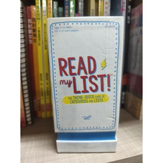 二手桌遊~Educational Insights / Read my list!(內容物卡片全新未拆)(A5箱)