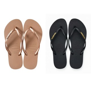 HAVAIANAS 哈瓦仕．SLIM LOGO METALLIC系列・(型號：00106)・LOGO鐵片・巴西集品