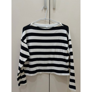 UNIQLO 長袖條紋上衣