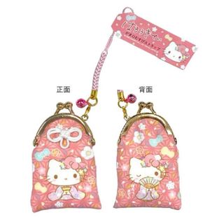 HELLO KITTY和服和風口金包造型御守鈴鐺吊飾 鑰匙圈 鑰匙扣 吊扣 包包掛飾 生日禮物