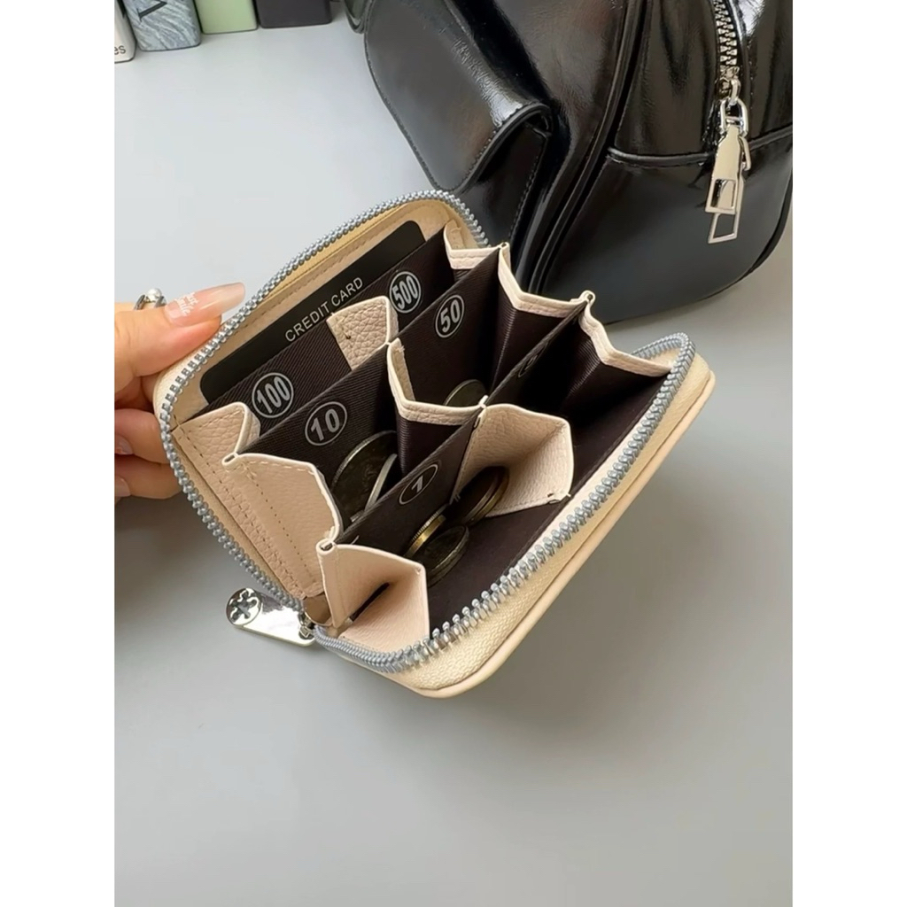 旅遊零錢包 硬幣收納包 真皮零錢包 日式日圓日幣 韓國旅遊 日本旅遊 旅遊必備神器