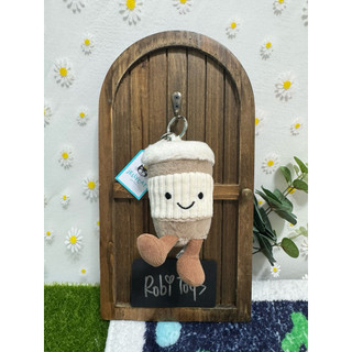 🐶 【現貨/代購】 Jellycat Amuseable Coffee Bag Charm 拿鐵吊飾 18cm