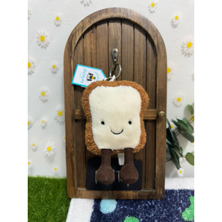 🐶 【現貨/代購】 Jellycat Amuseables Toast Bag Charm 吐司吊飾 19cm 退休