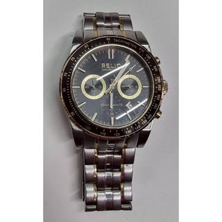 二手Relic 新電池計時錶Chronograph ZR66050 Qurtz Watch New Battery
