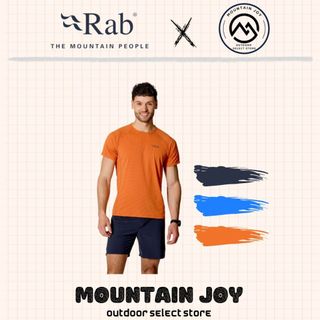 【RAB】男 Sonic Tee輕量短袖透氣排汗衣 QCC55 登山戶外/防曬/野跑/慢跑/春夏裝/機能型服裝