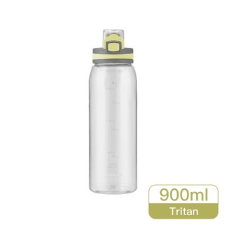 LocknLock樂扣樂扣 優質時尚彈蓋水壺(900ml-Tritan/綠)【萬家福】