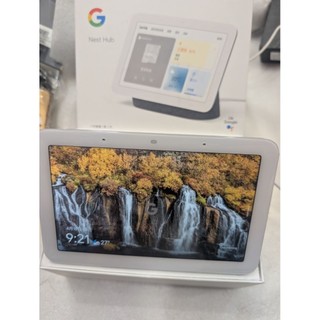 近全新 原廠Google Nest Hub 第二代 智慧型音箱喇叭 可APP串連及控制家用智能設備 可刷卡分期