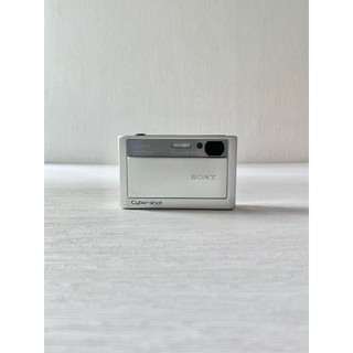 Sony Cybershot DSC-T20復古CCD滑蓋卡片相機銀色
