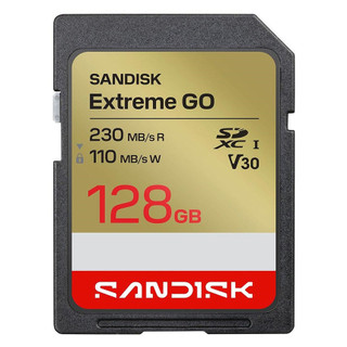 SANDISK Extreme GO 128G V30 UHS-I U3 相機專用 SDXC 大卡 記憶卡 公司貨