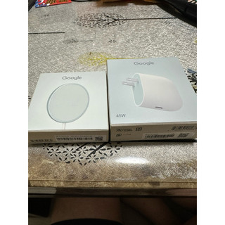 Google Pixelsnap 充電器+ 45W USB-C 充電器