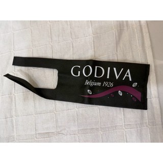 現貨 GODIVA Belgium 1926 黑色不織布手提袋 購物袋 品牌提袋