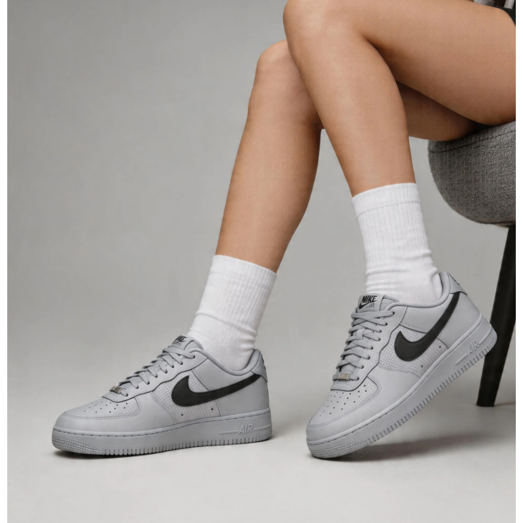 🎯輕氧 Nike Air Force 1'07 LV8 舒適百搭 網面拼接 透氣網格 板鞋 男女款 IR0952-002