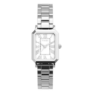 【TIMEX】天美時 Vivienne Trend 21毫米 優雅女士腕錶(銀 TXTW2Y57900)
