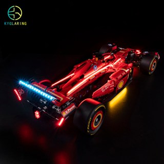 燈組 適用於樂高 42207法拉利 SF-24F1賽車 LED玩具燈飾 燈光元件 組裝車燈飾 絢麗真實