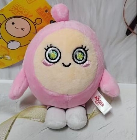 Eggy Party (蛋仔派對) 中的角色Rosie 的填充絨毛玩具。 主打舒壓功能，採用柔軟的材質與精細的刺繡細節