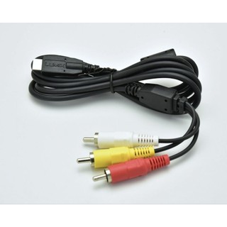 Panasonic Lumix 數位相機/攝影機 AV端子影像專用傳輸線 AV OUT Cable RCA 三色線 類比