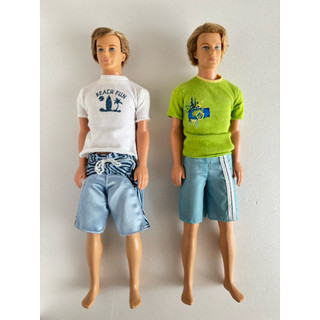 (2隻ㄧ起賣) Beach Fun & Beach Glam Ken/古董肯尼
