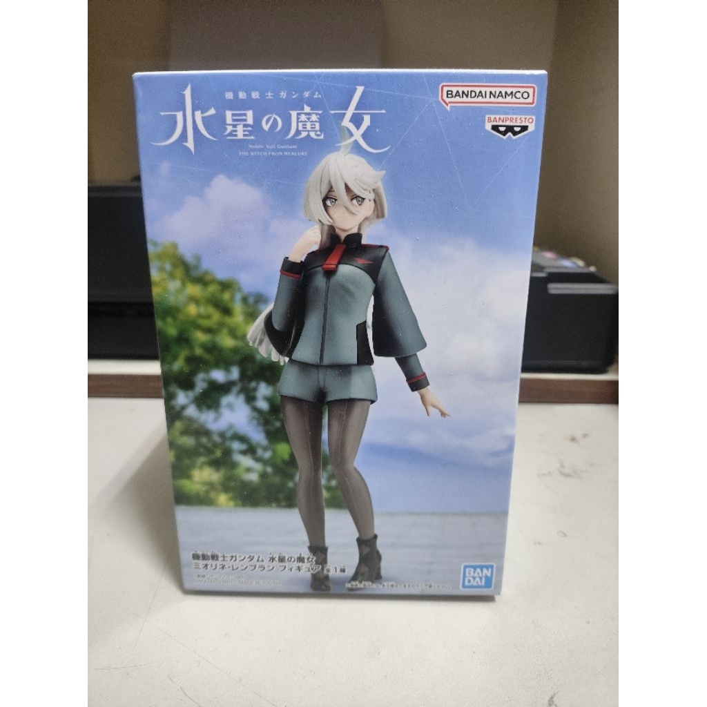 日版 BANPRESTO 景品 機動戰士鋼彈 水星的魔女 米奧琳涅·連布蘭 公仔 景品 米奧琳涅 模型 連布蘭