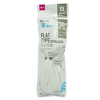 「帶你到日本🇯🇵」扁平型鞋帶，120公分，產品規格 類型：平型 (Flat Type)