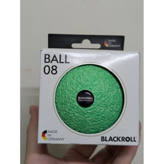 德國原廠 Blackroll 8cm 綠色小球 筋膜球