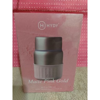 HYDY 聯名不鏽鋼燜燒罐590ml 霧金粉紅