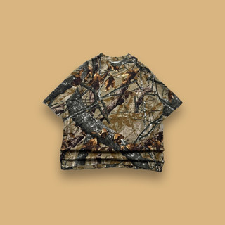 Realtree Camo All Over Print Tee 經典樹枝迷彩短袖 二手 古著