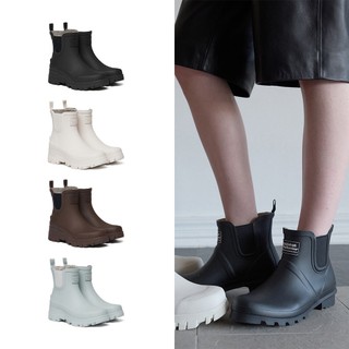 韓國經典款 ROCKFISH 切爾西 防水雨靴 FLATFORM CHELSEA RAIN BOOTS 厚底 中筒 雨鞋