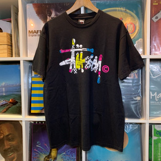 00s Vintage Stussy Logo Tee 墨西哥製 二手古著