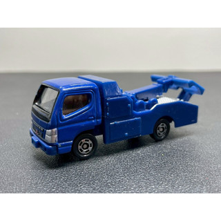 Tomica No.2 Mitsubishi canter 會場 拖吊車 fuso 三菱 多美 藍色 拖車 會場車
