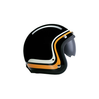 Chief Helmet DEMETER 翅膀 黑 3/4 半罩 復古帽