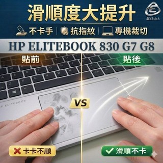 【Ezstick】HP ELITEBOOK 830 G7 G8 觸控板保護貼｜Touchpad 防刮保護膜