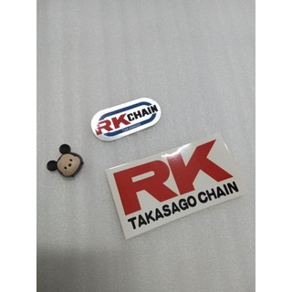 RK RACING CHAIN 鏈條 防水 全新貼紙