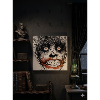 DC正版 蝙蝠俠：小丑 Jocker 經典封面油畫布無框畫 (ArtDeli 日本帶回) 偵探漫畫 #880 收藏品