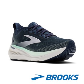 【BROOKS】女 避震緩衝象限 GLYCERIN GTS 23 甘油/超寬楦-120492-藍綠2E453